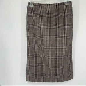 Women Skirt Maxi 100%Wool  lining 💯 Silk Made in USA